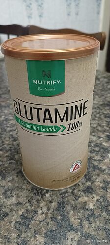 Glutamina sabor neutro da Nutrify