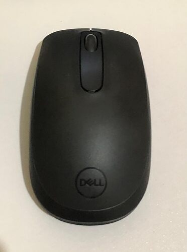 Teclado e mouse da marca Dell modelo KM3322W